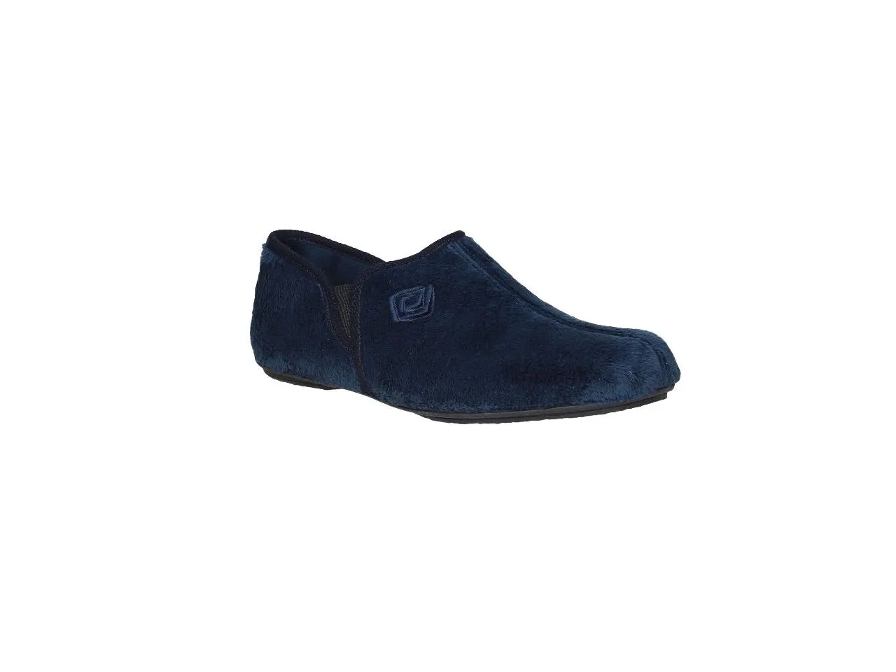 Zapatilla Pelo Azul Elasticos