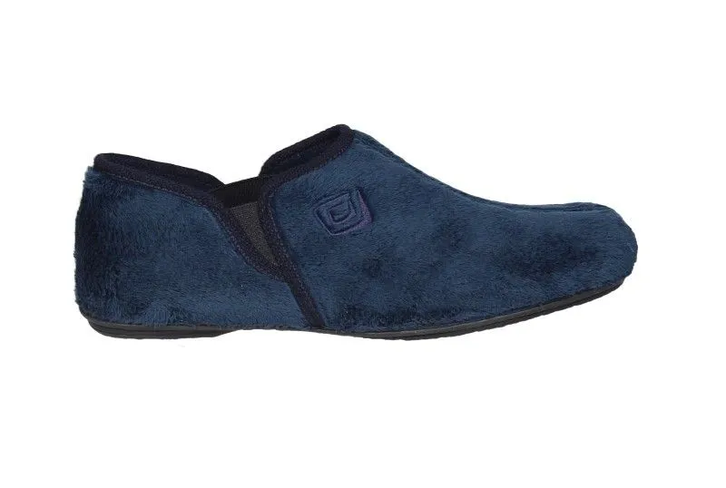 Zapatilla Pelo Azul Elasticos