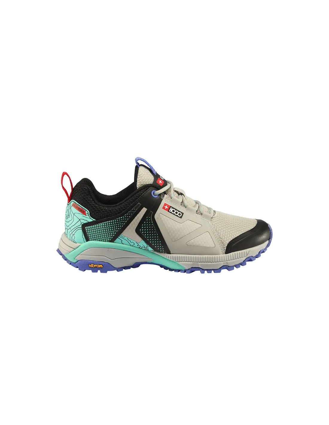 Zapatillas +8000 Tabin W 21I Gris