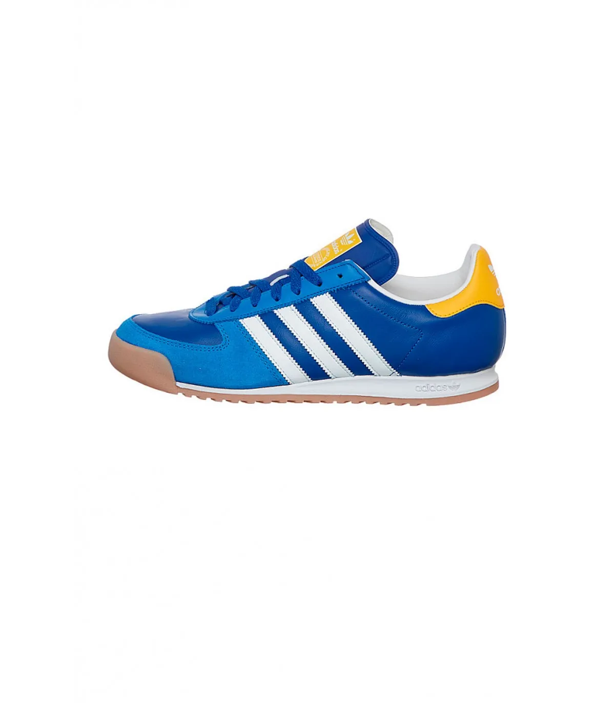 Zapatillas Adidas Allteam Azul y amarillo