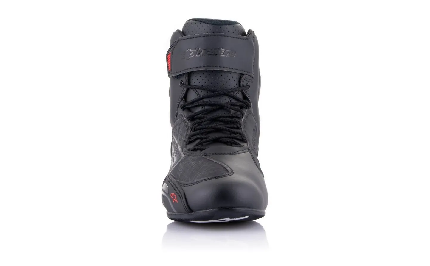 ZAPATILLAS ALPINESTARS AUSTIN MM93 NEGRO ROJO |25109191303|
