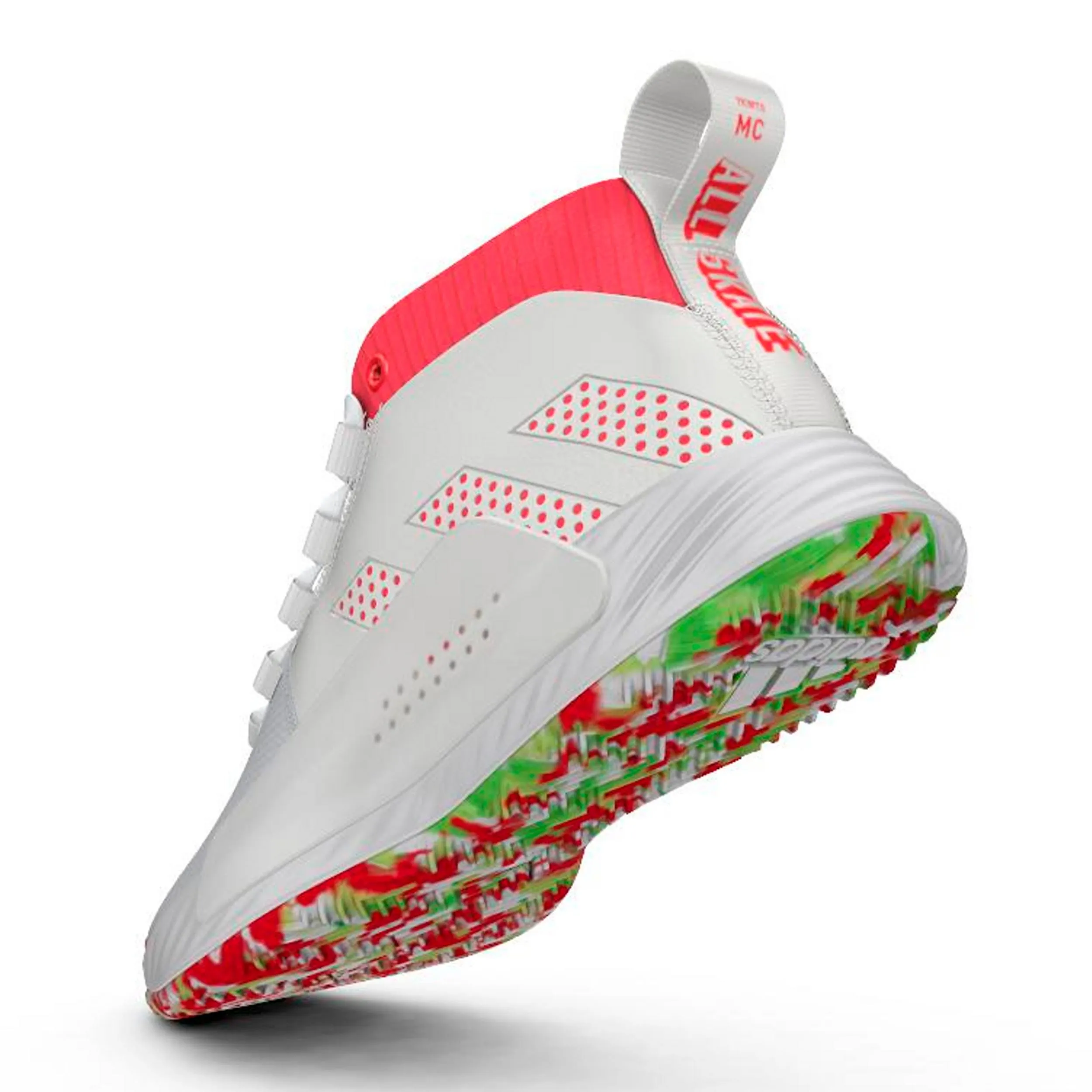 Zapatillas Básquetbol Hombre Adidas Dame 5 Blanca