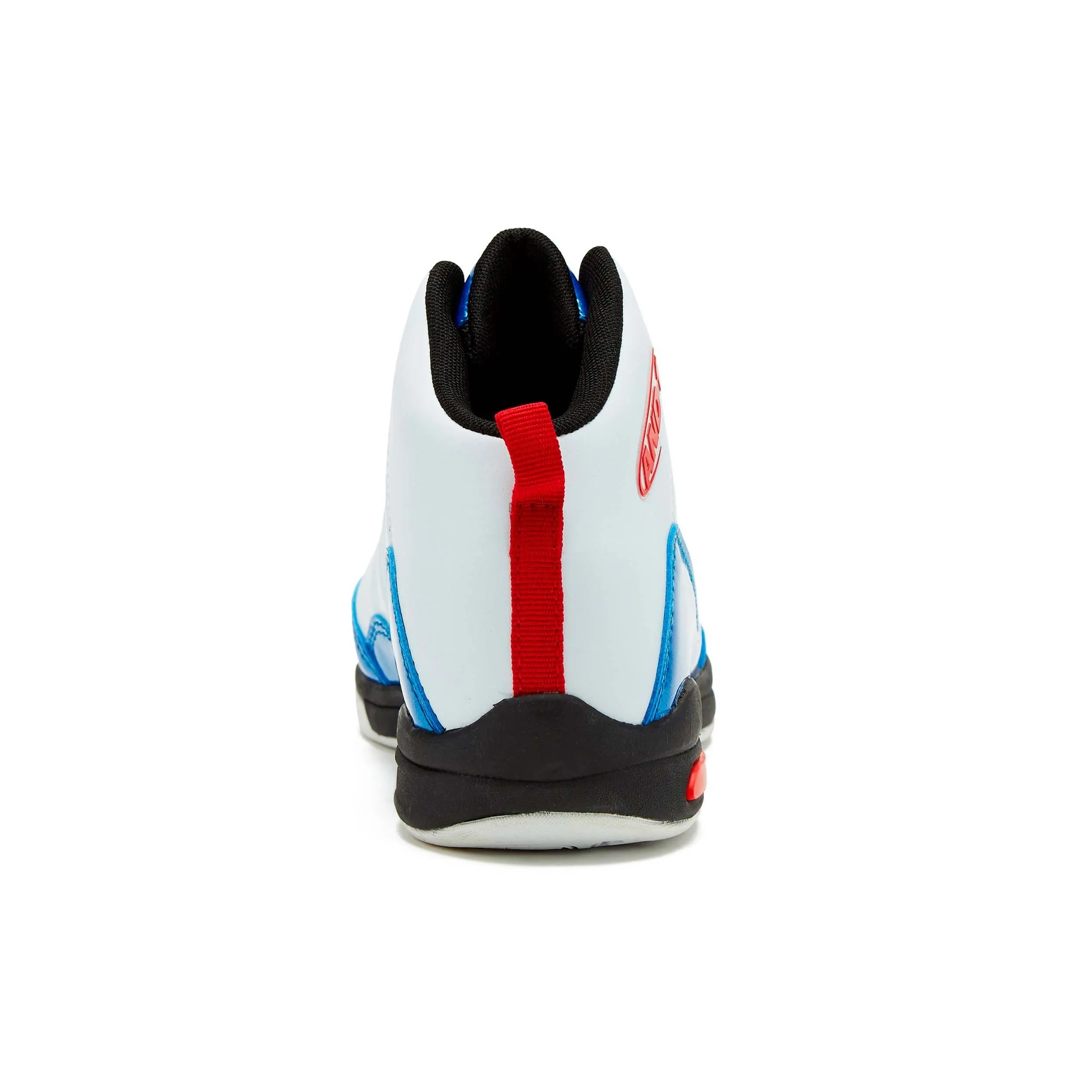 Zapatillas Básquetbol Niño AND1 Breakout Blanca/Celeste