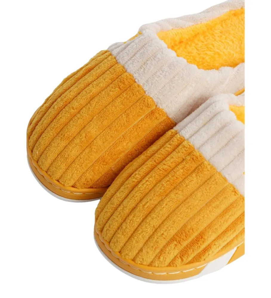 Zapatillas De Estar Por Casa amarillo