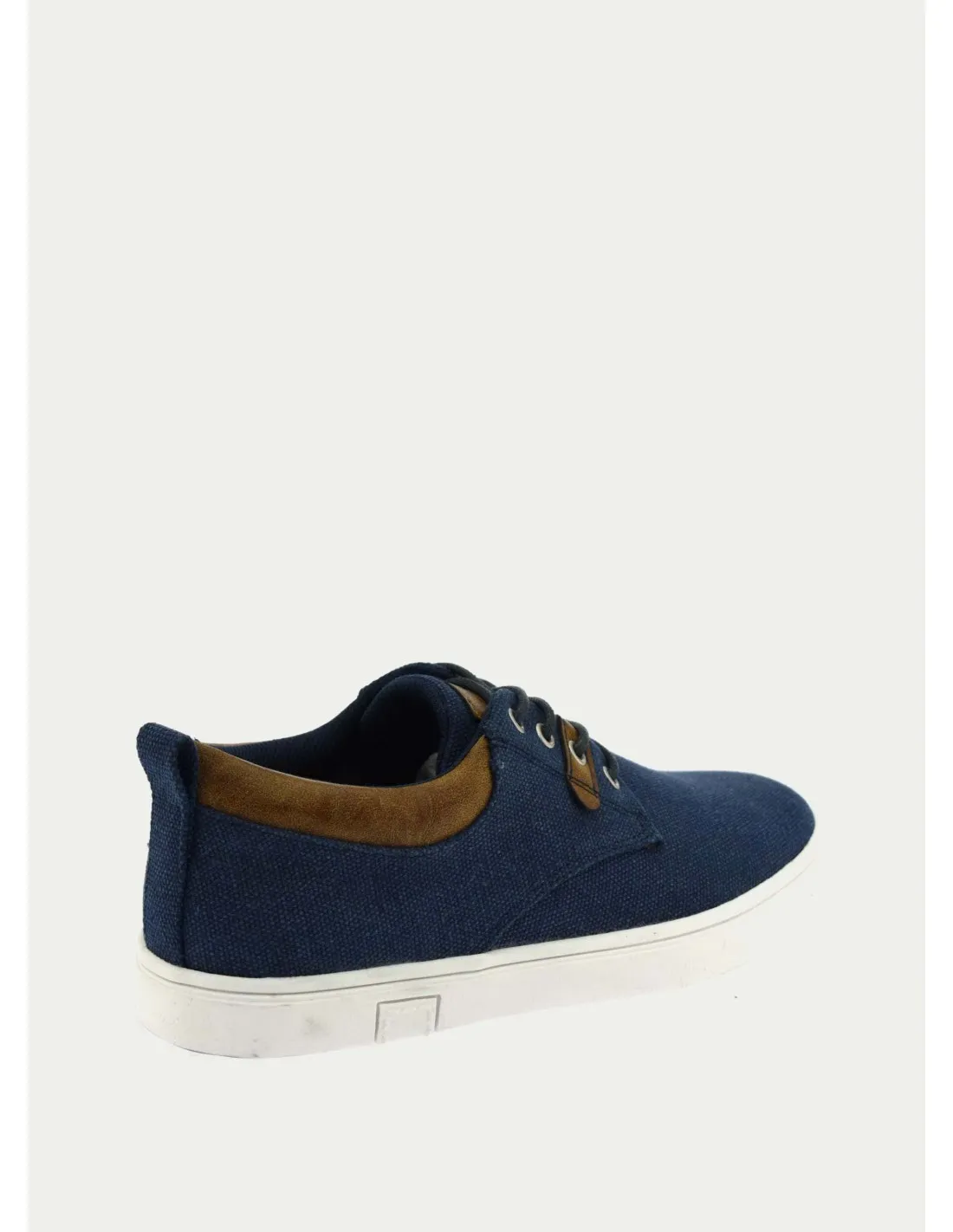 ZAPATILLAS DE LONA CHICA10 KIDS REX MARINO 
