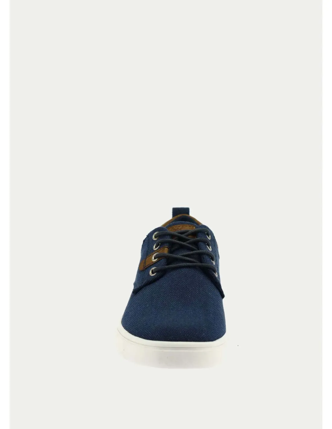 ZAPATILLAS DE LONA CHICA10 KIDS REX MARINO 