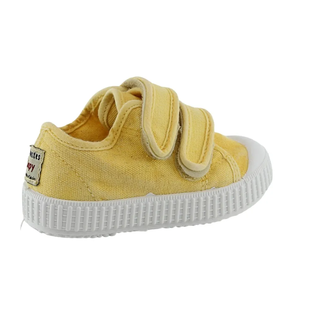 Zapatillas de lona Zapy N30313 Amarillo