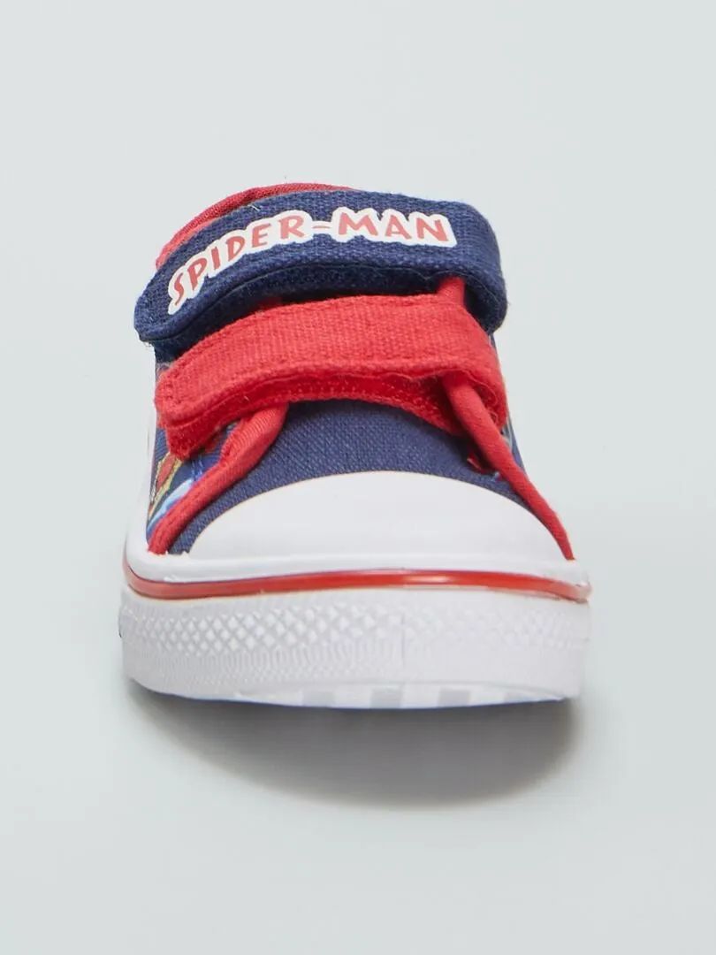 ZAPATILLAS DE TELA 'SPIDERMAN'  AZUL