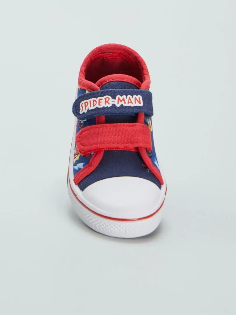 ZAPATILLAS DE TELA 'SPIDERMAN'  AZUL