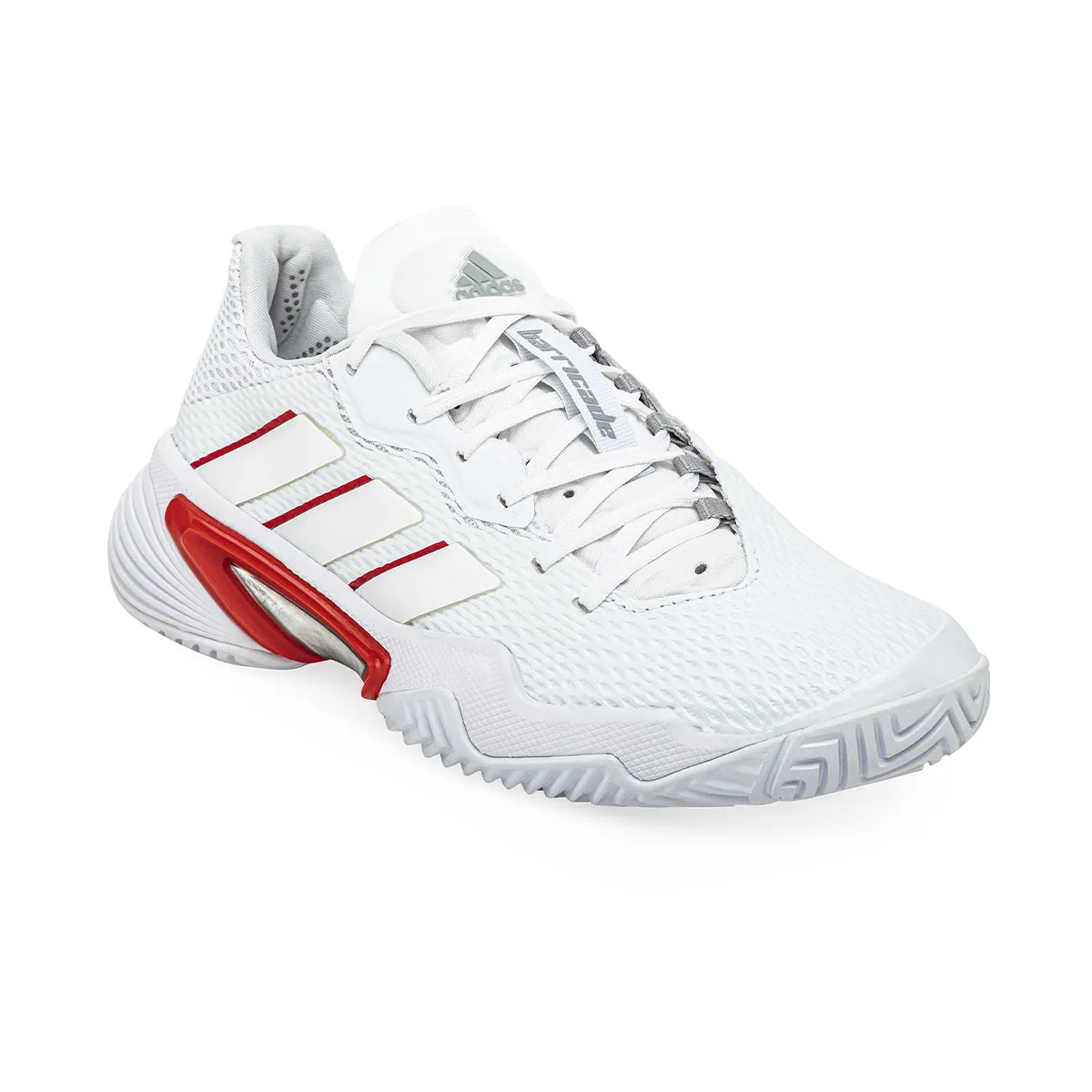 Zapatillas De Tenis Adidas Barricade Mujer Blanca