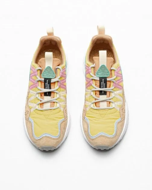 Zapatillas Flower Mountain Washi Woman Amarillo