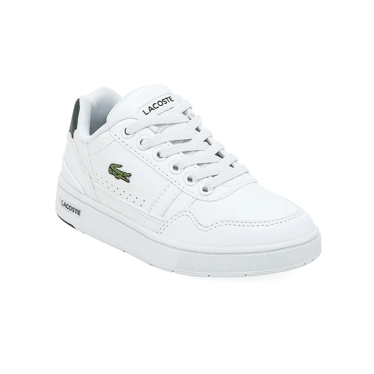 ZAPATILLAS LACOSTE TCLIP NIñO NIñA BLANCA