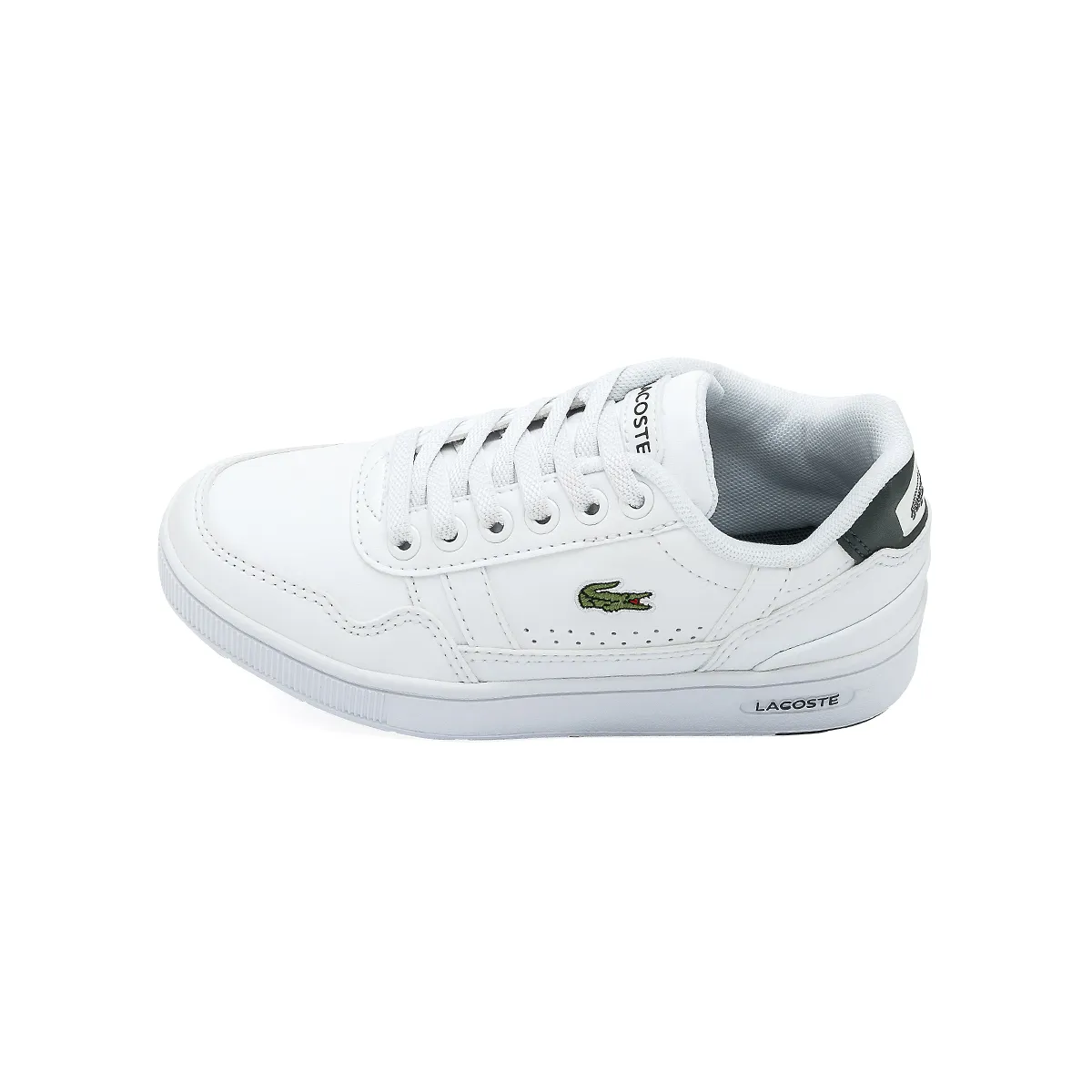 ZAPATILLAS LACOSTE TCLIP NIñO NIñA BLANCA