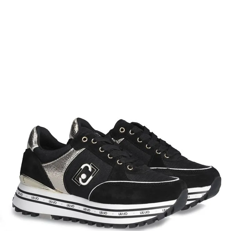 Zapatillas Liujo Maxi Wonder Negro