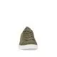 Zapatillas lona ECOALF verdes con suela blanca