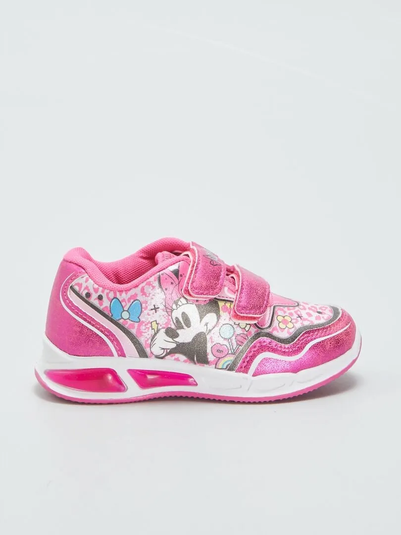 ZAPATILLAS LUMINOSAS 'MINNIE'  FUCSIA