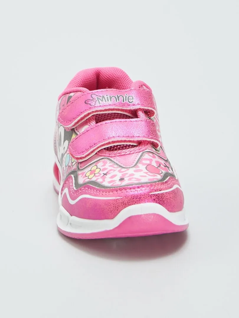 ZAPATILLAS LUMINOSAS 'MINNIE'  FUCSIA