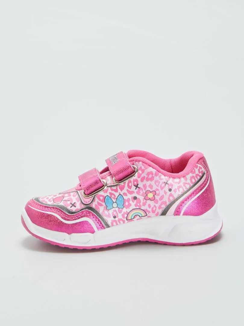 ZAPATILLAS LUMINOSAS 'MINNIE'  FUCSIA