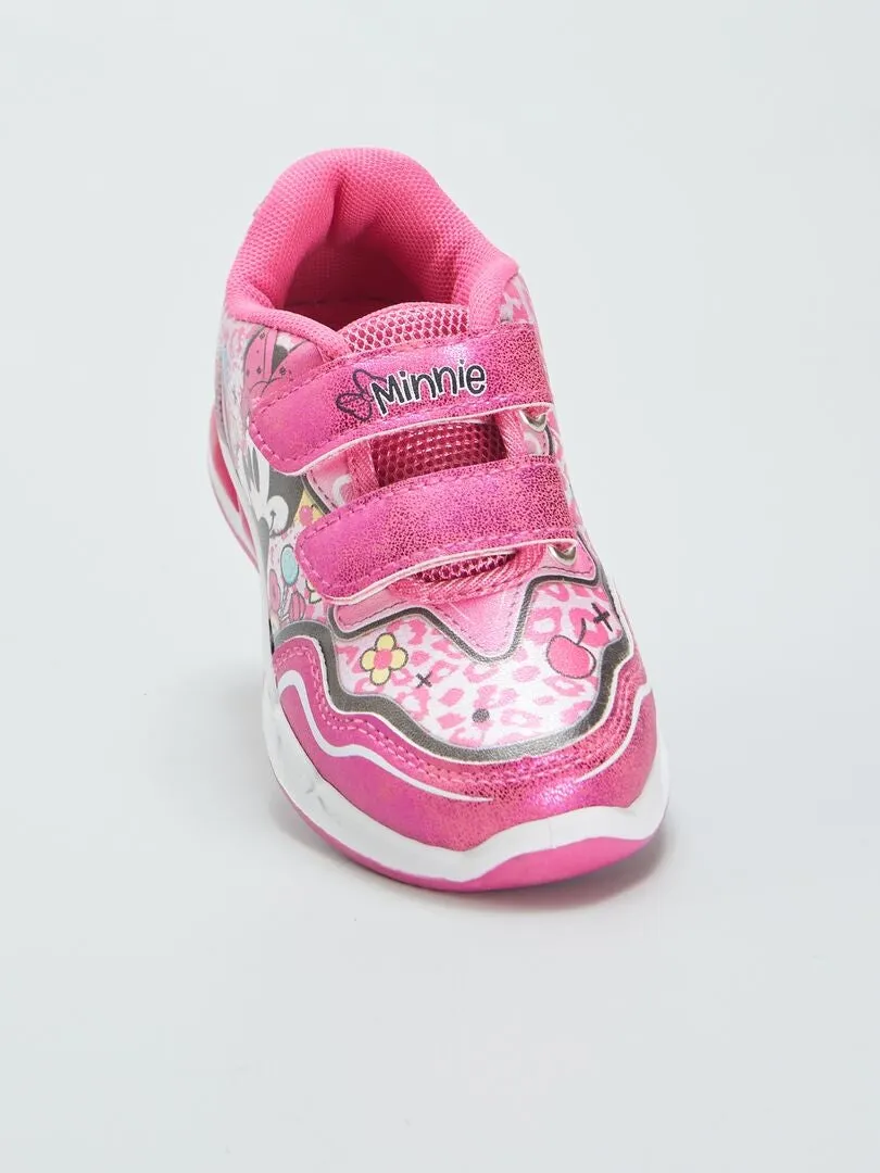 ZAPATILLAS LUMINOSAS 'MINNIE'  FUCSIA