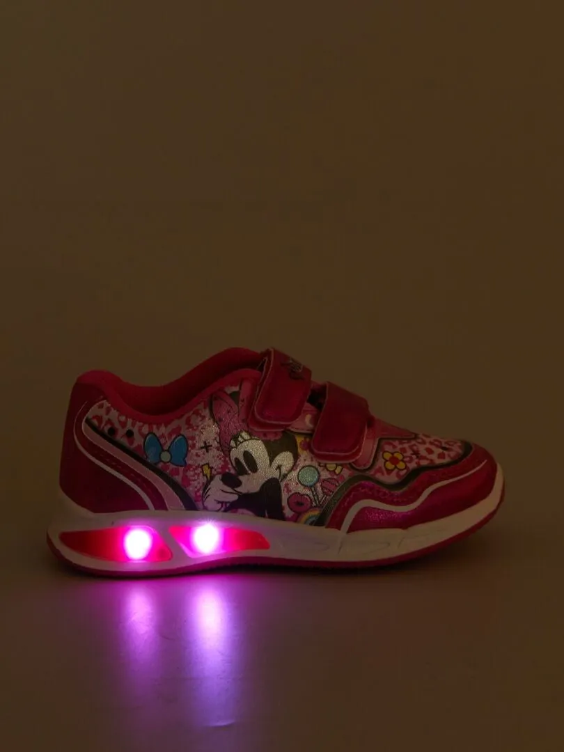 ZAPATILLAS LUMINOSAS 'MINNIE'  FUCSIA