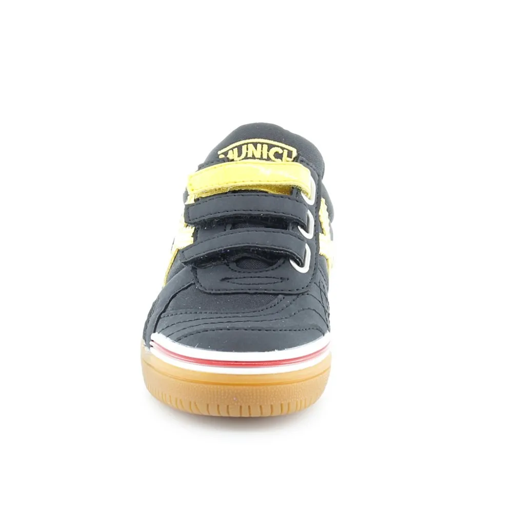 ZAPATILLAS MUNICH GRESCA NEGROAMARILLO VCO