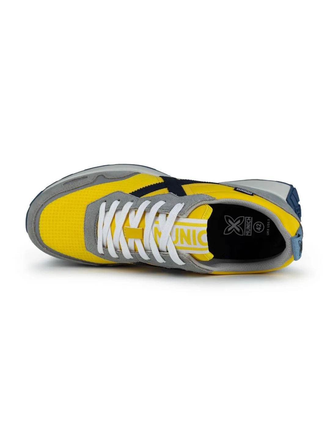 Zapatillas Munich Xemine amarillo para hombre