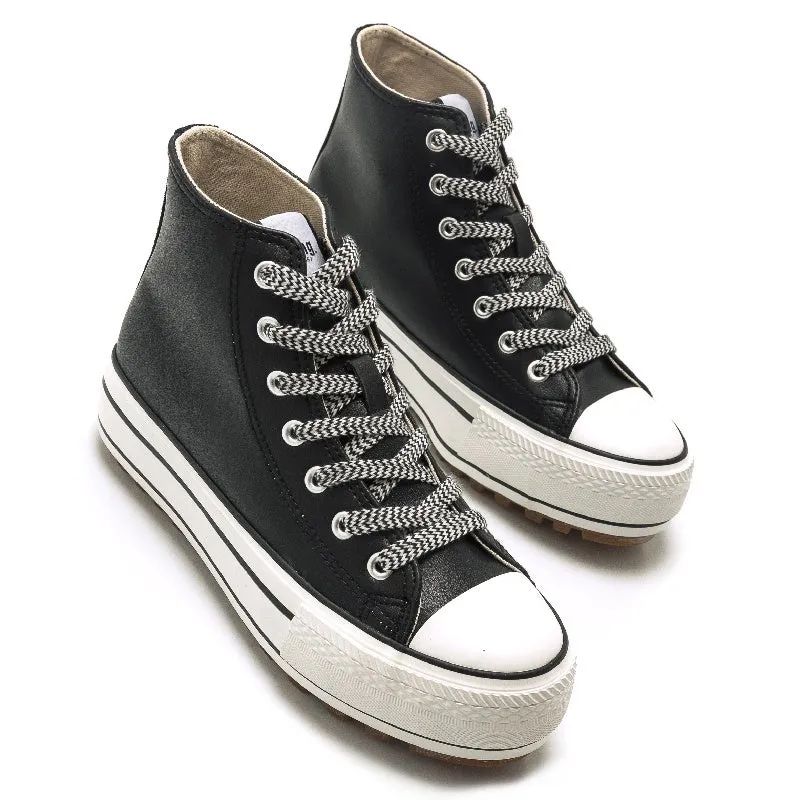  Zapatillas Mustang ACTIO PU NEGRO   LANY NEGRO