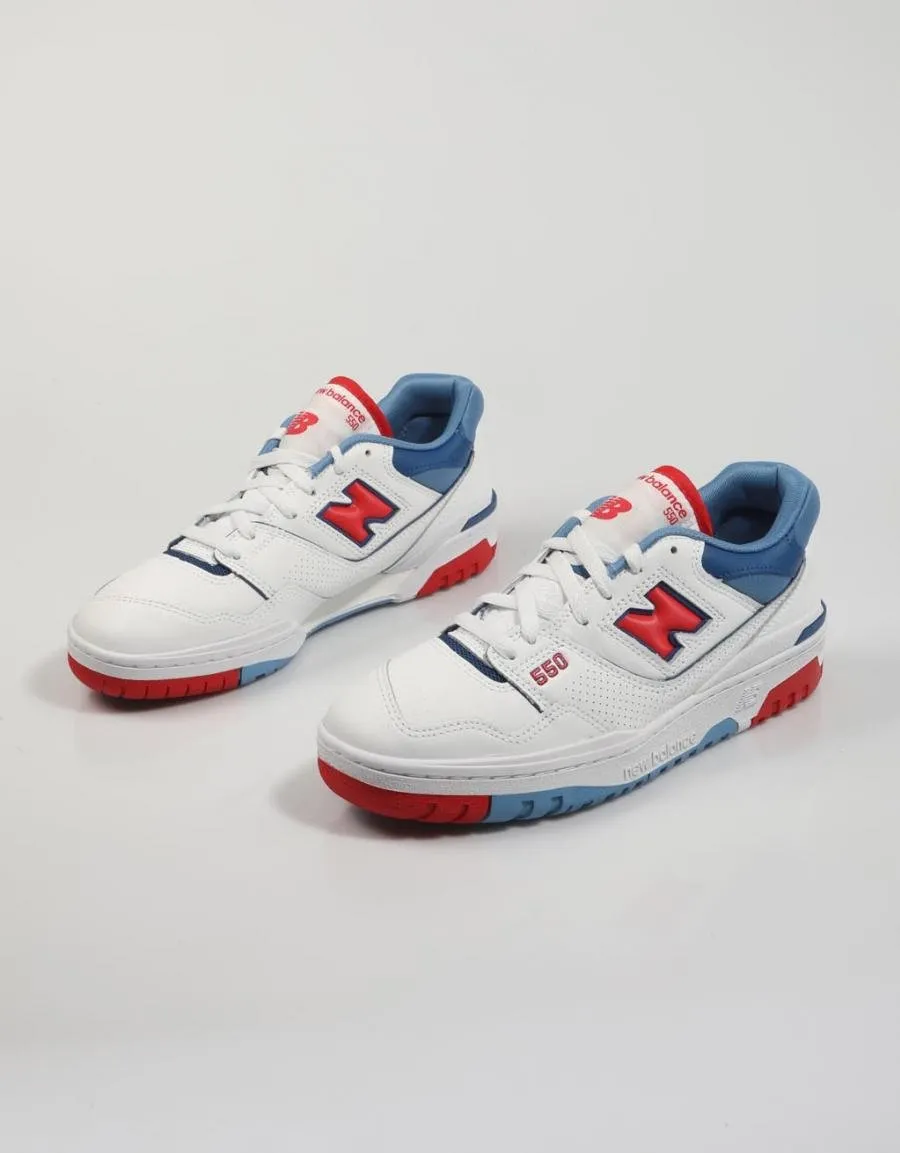  ZAPATILLAS NEW BALANCE BB550 NCHWHITE/RED 81903