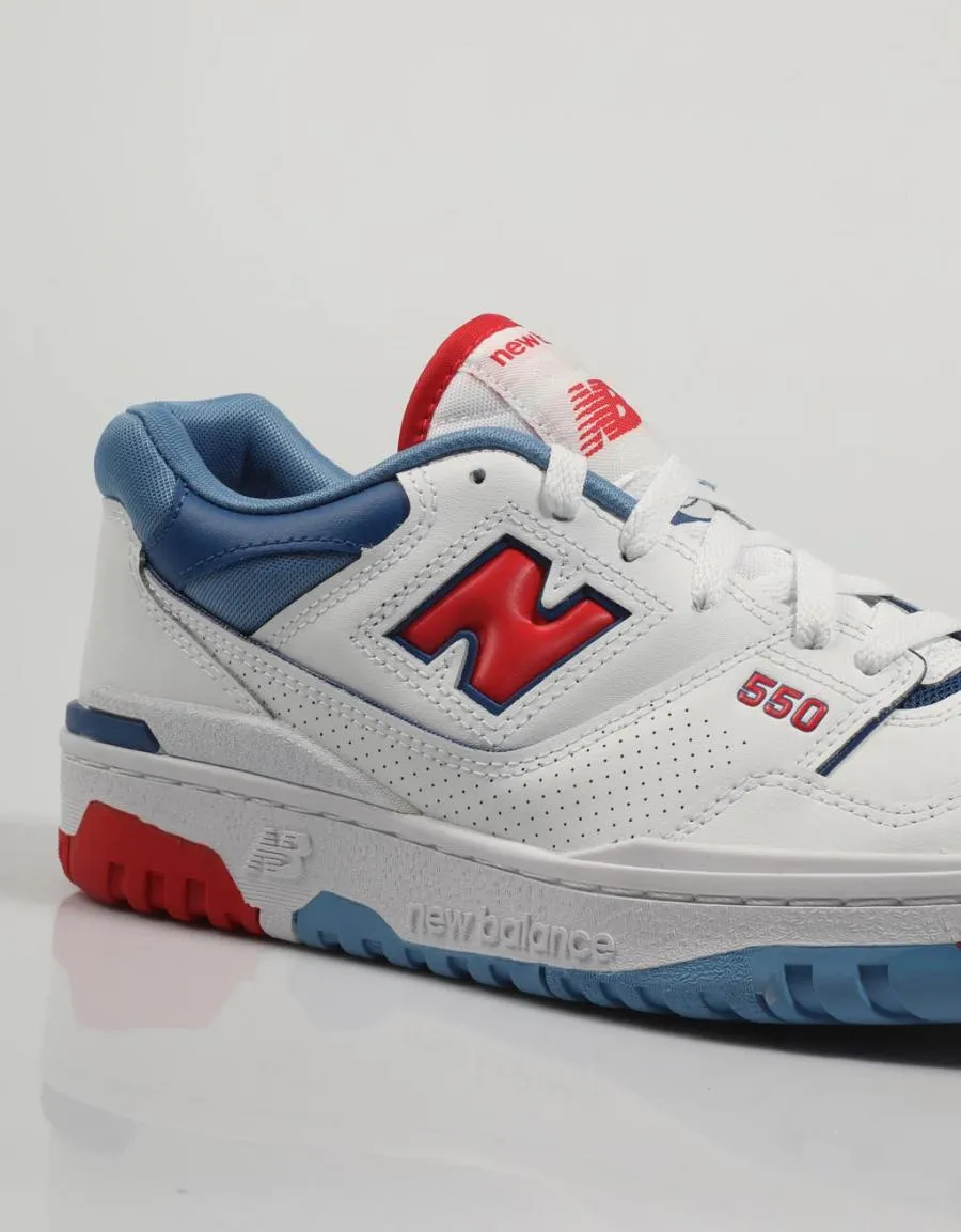  ZAPATILLAS NEW BALANCE BB550 NCHWHITE/RED 81903