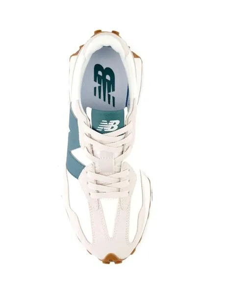Zapatillas New Balance WS327GA blanca y verde