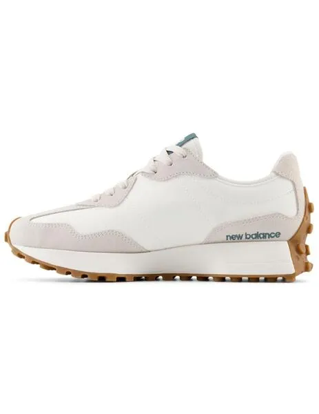 Zapatillas New Balance WS327GA blanca y verde