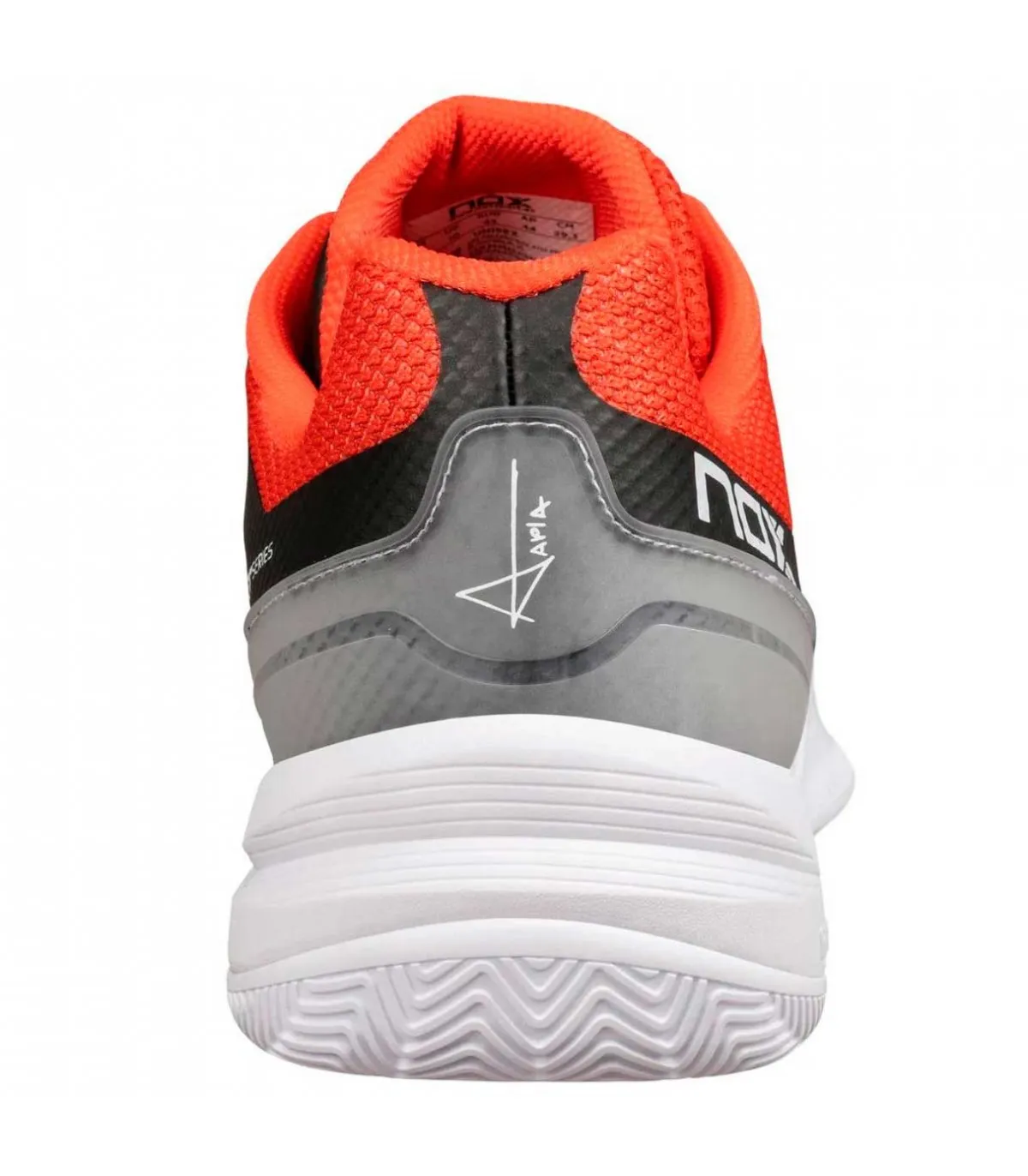Zapatillas Nox de padel AT10 Pro Negro Rojo
