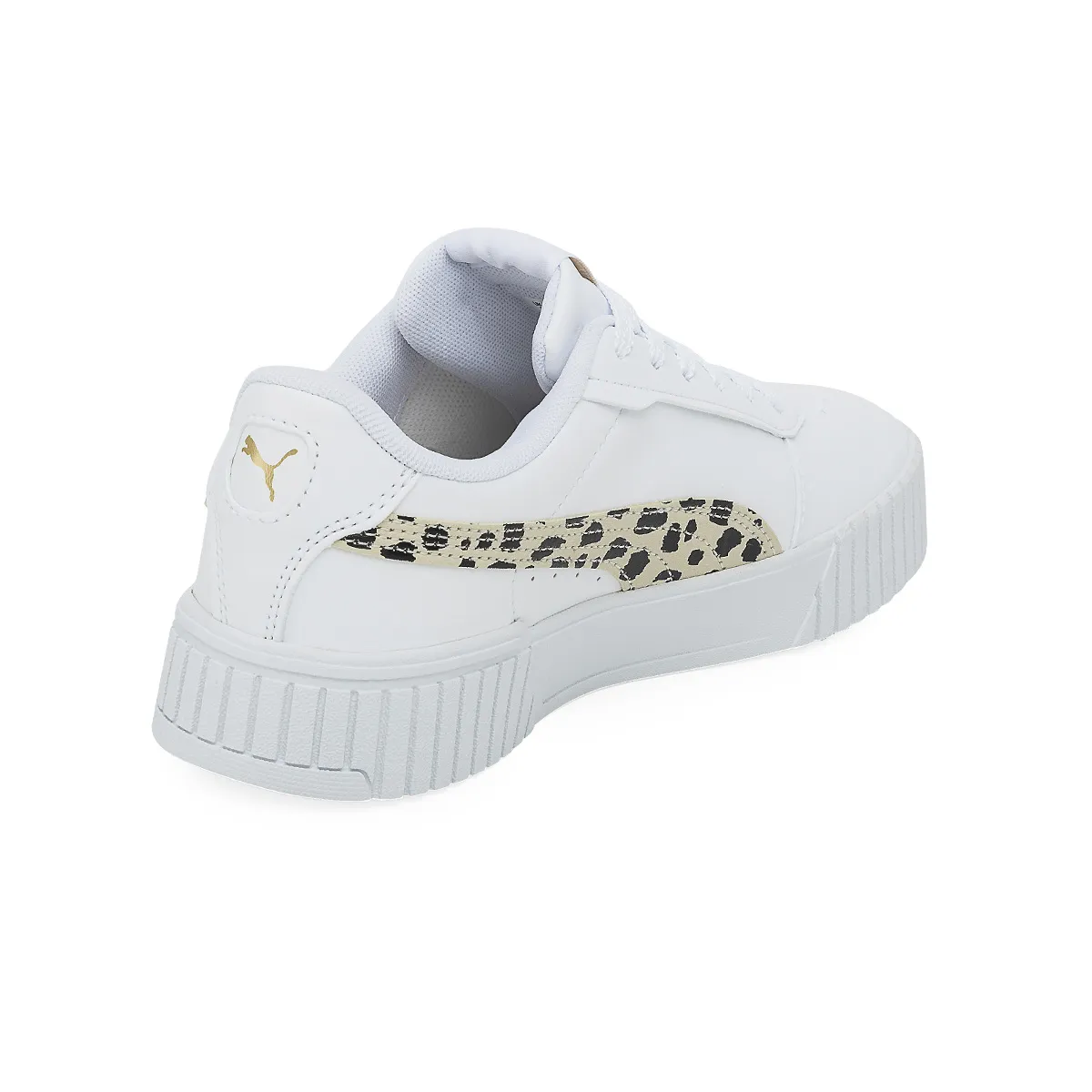 Zapatillas Puma Carina 2.0 Animal Niña Blanca