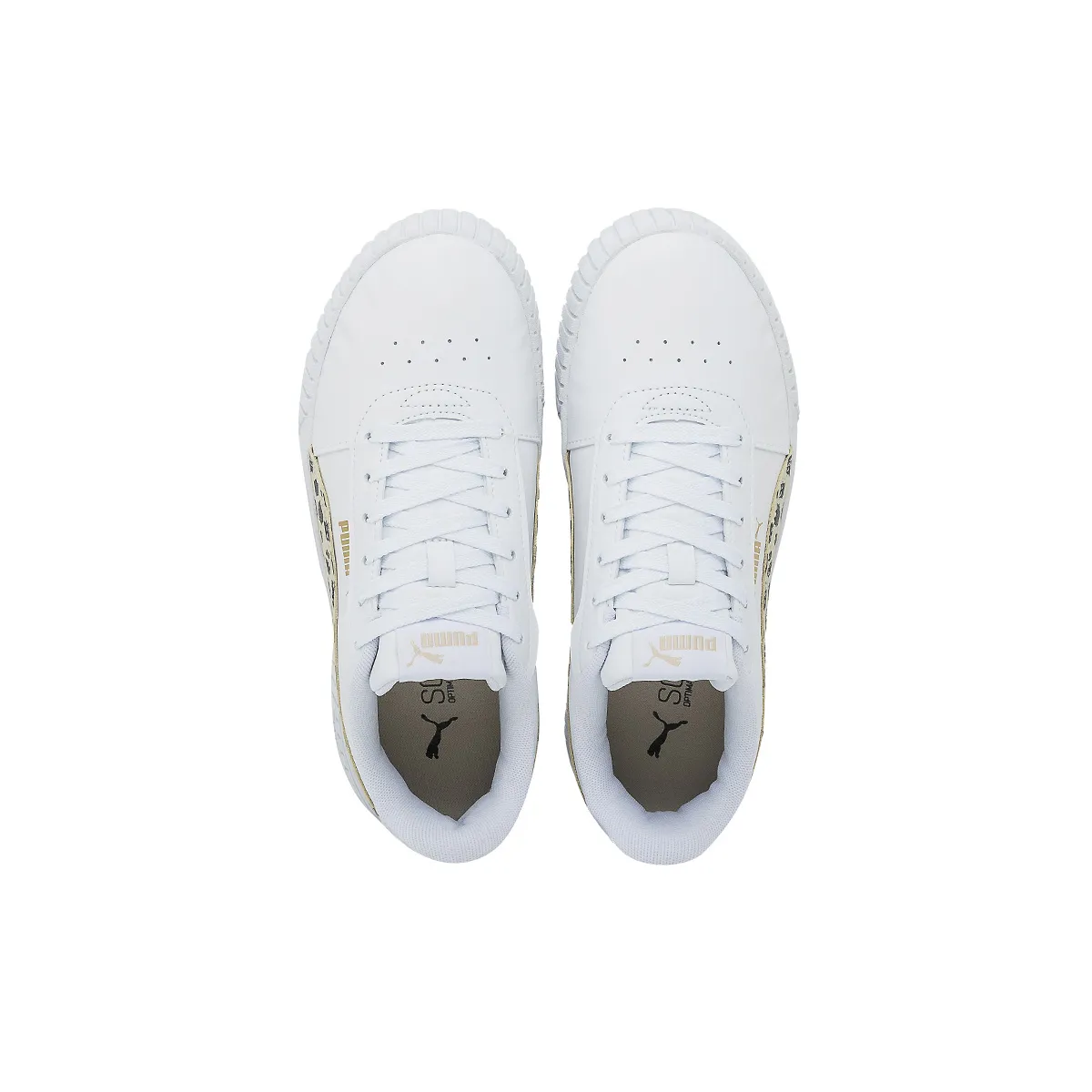 Zapatillas Puma Carina 2.0 Animal Niña Blanca