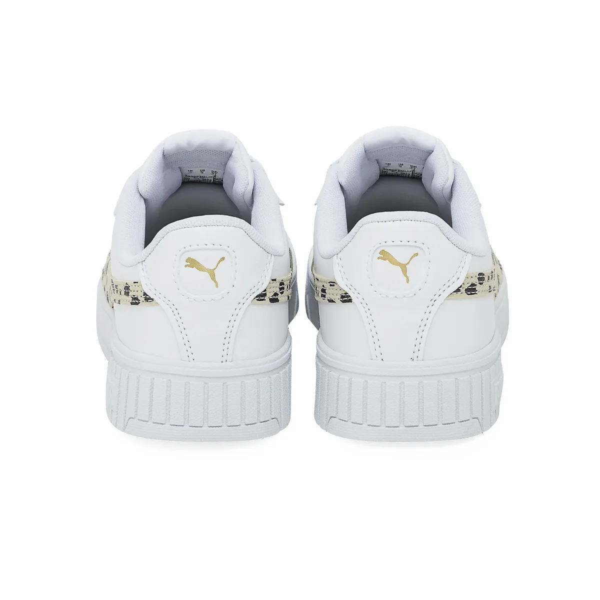 Zapatillas Puma Carina 2.0 Animal Niña Blanca