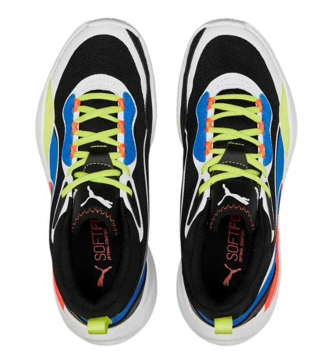 Zapatillas Puma Playmaker Negro/Amarillo/Azul