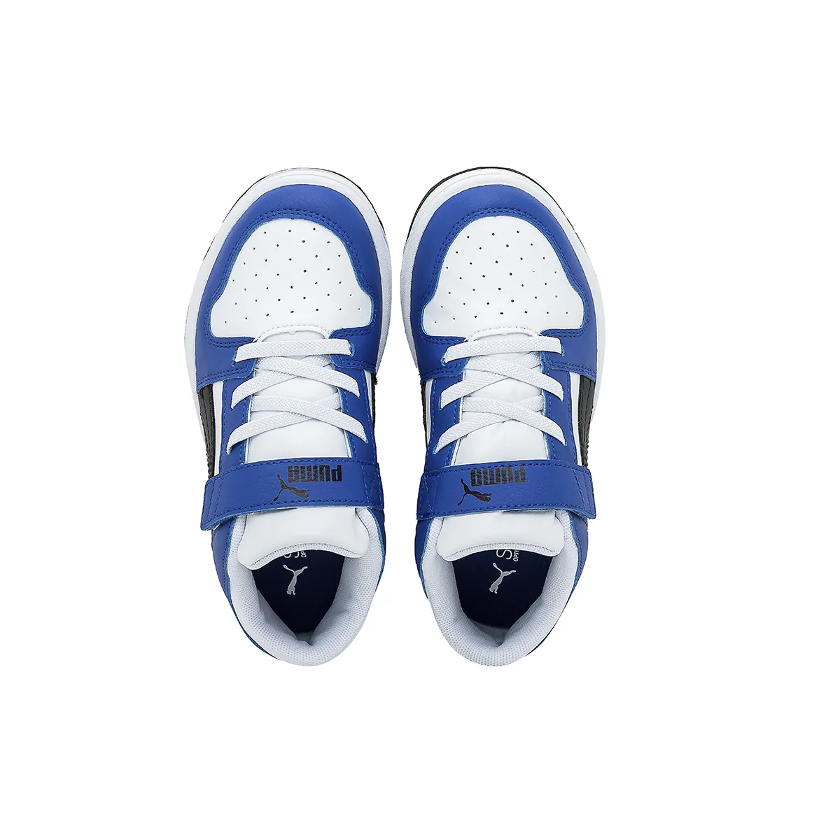 Zapatillas Puma Rebound Layup Niño Niña Blanca