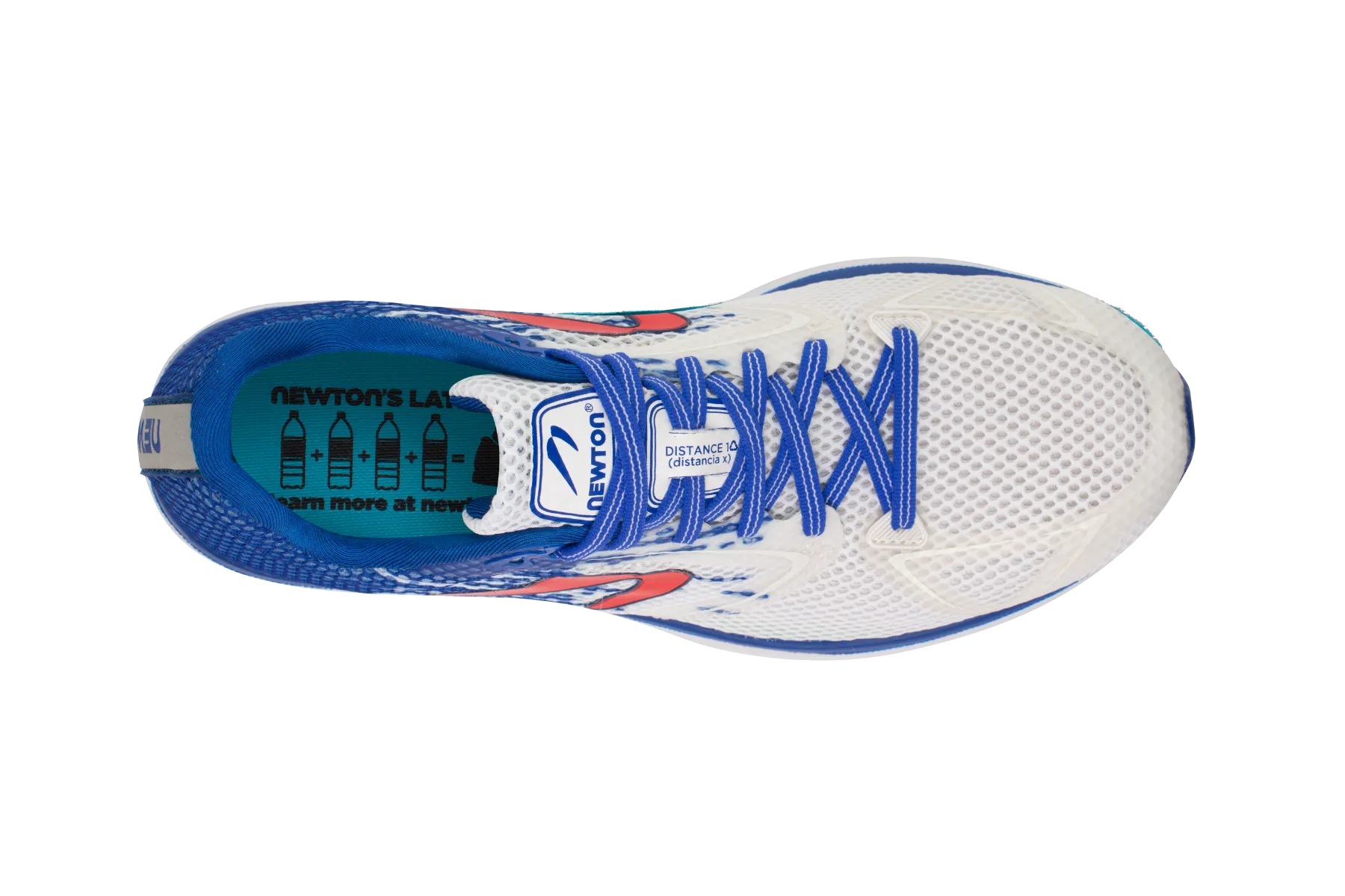 Zapatillas Running Hombre Newton Distance 10 Blanca