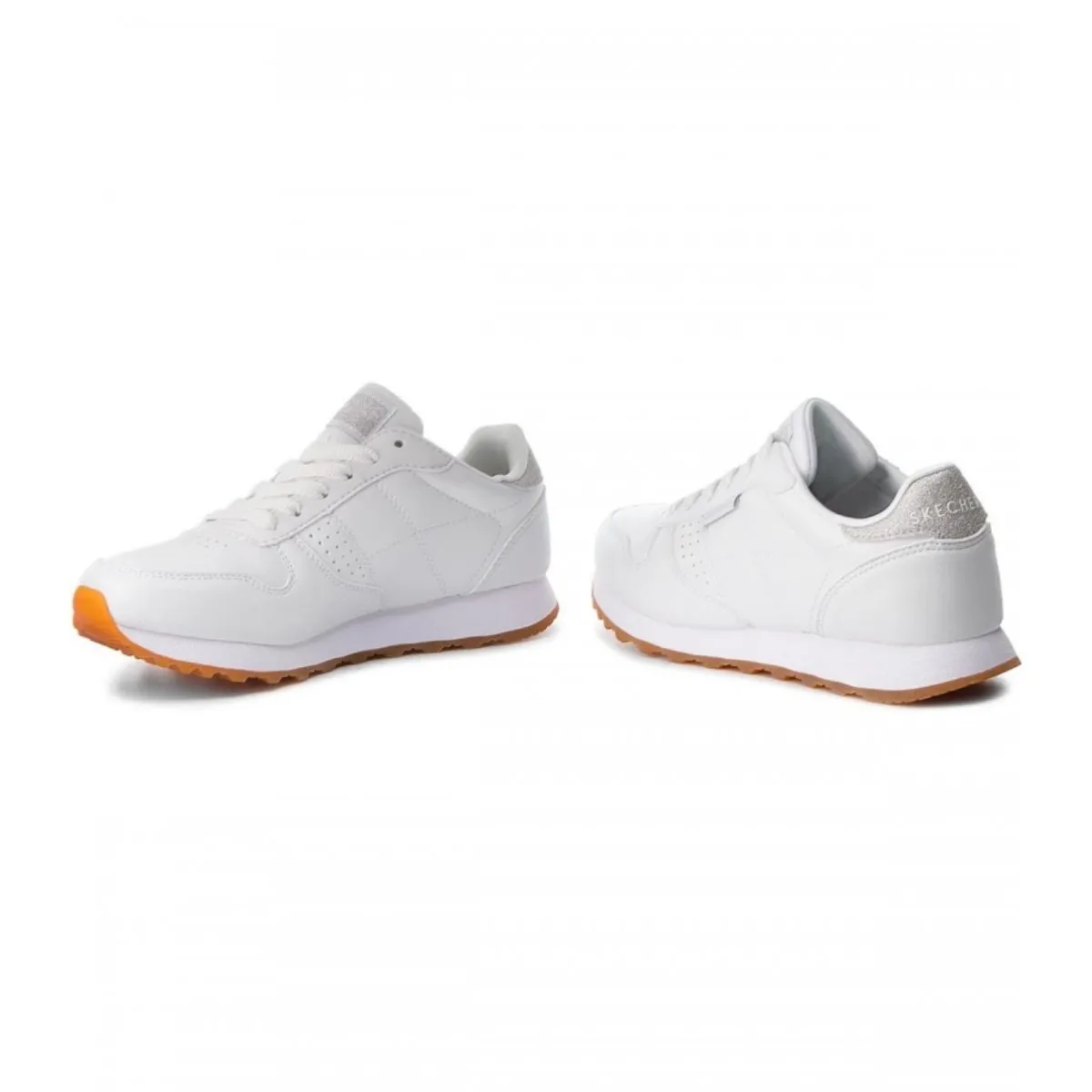 Zapatillas Skechers blancas mujer Old School Cool Sk699
