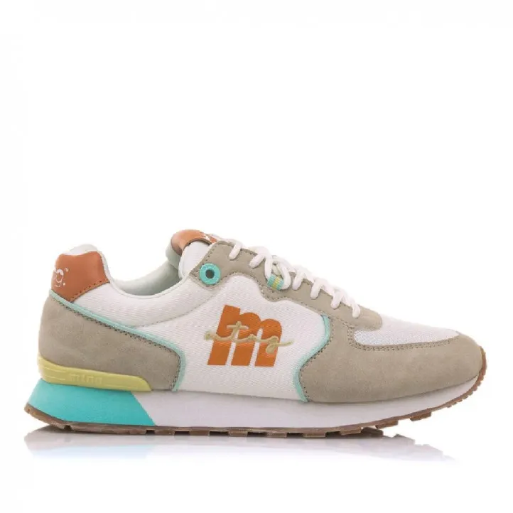 Zapatillas urban Mustang 60080 joggo classic multicolor don detalles en tonos pastel