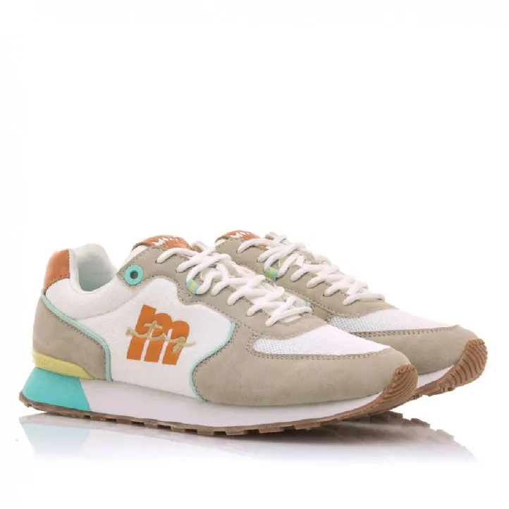 Zapatillas urban Mustang 60080 joggo classic multicolor don detalles en tonos pastel