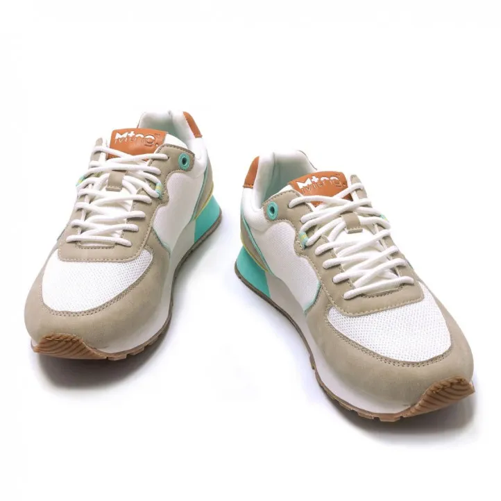 Zapatillas urban Mustang 60080 joggo classic multicolor don detalles en tonos pastel