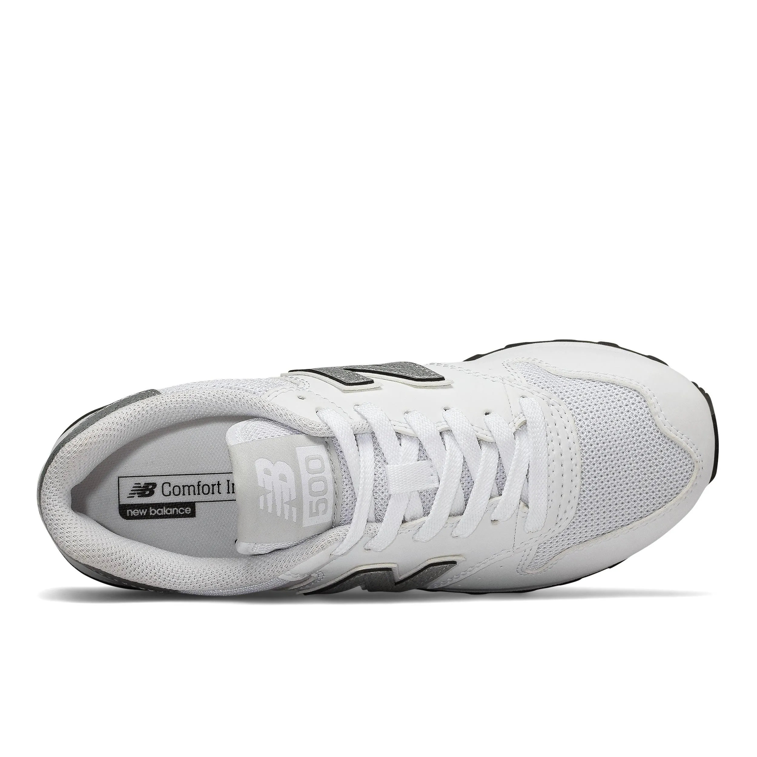 Zapatillas Urbanas Mujer New Balance 500 Blanca