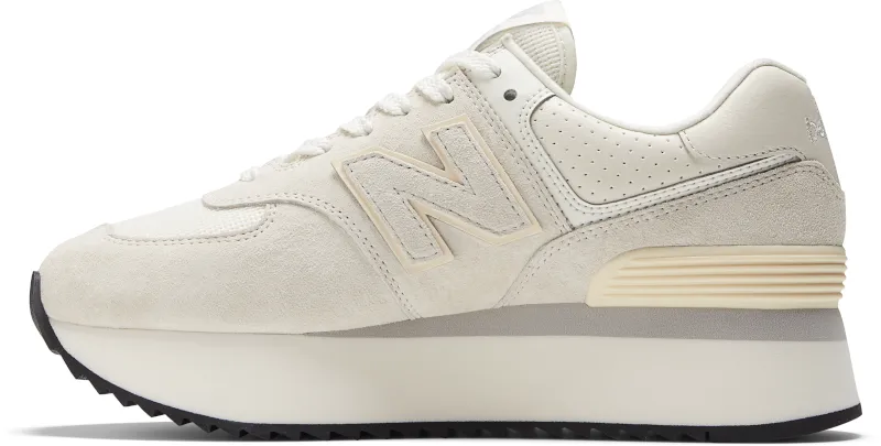 Zapatillas Urbanas Mujer New Balance 574 + Blanca