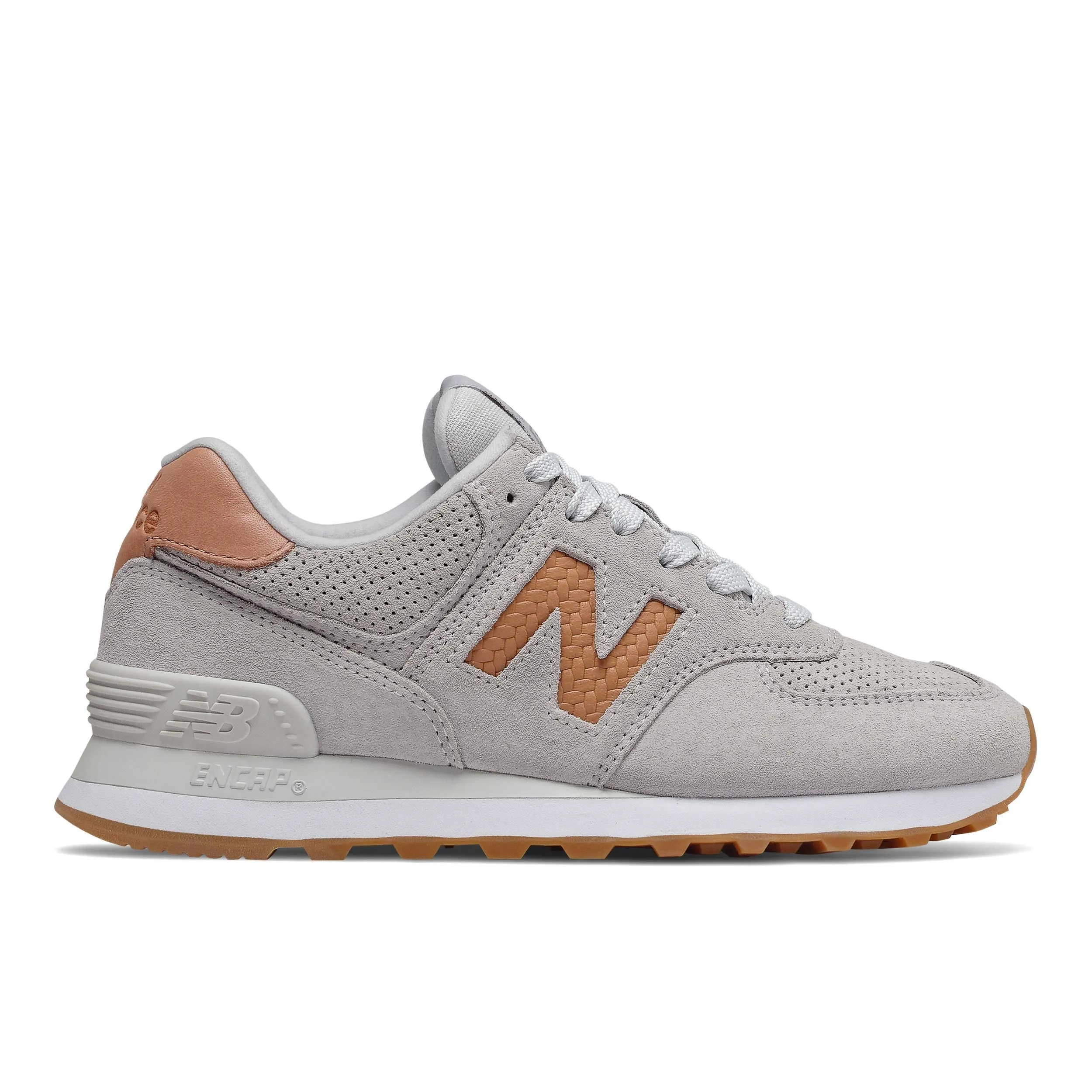 Zapatillas Urbanas Mujer New Balance 574 Blanca