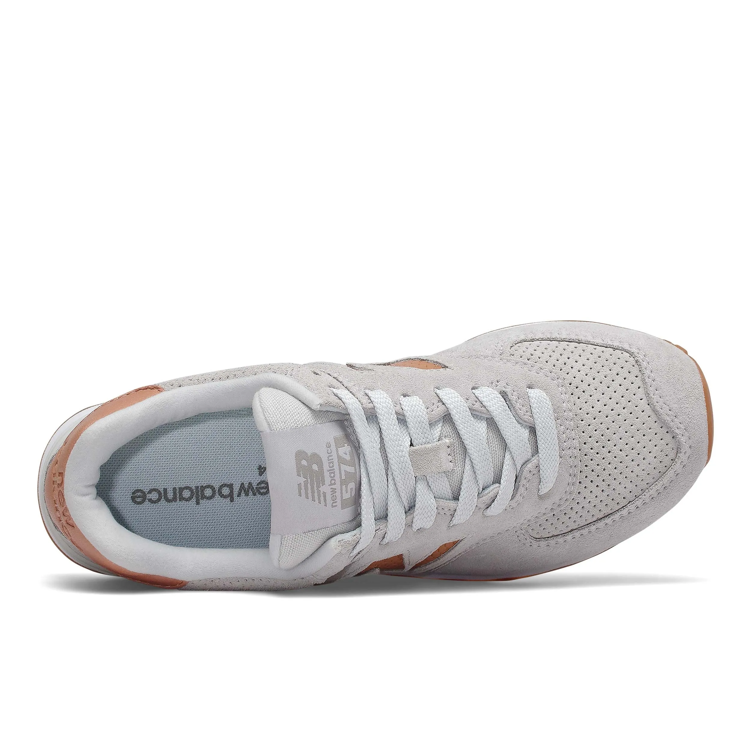 Zapatillas Urbanas Mujer New Balance 574 Blanca