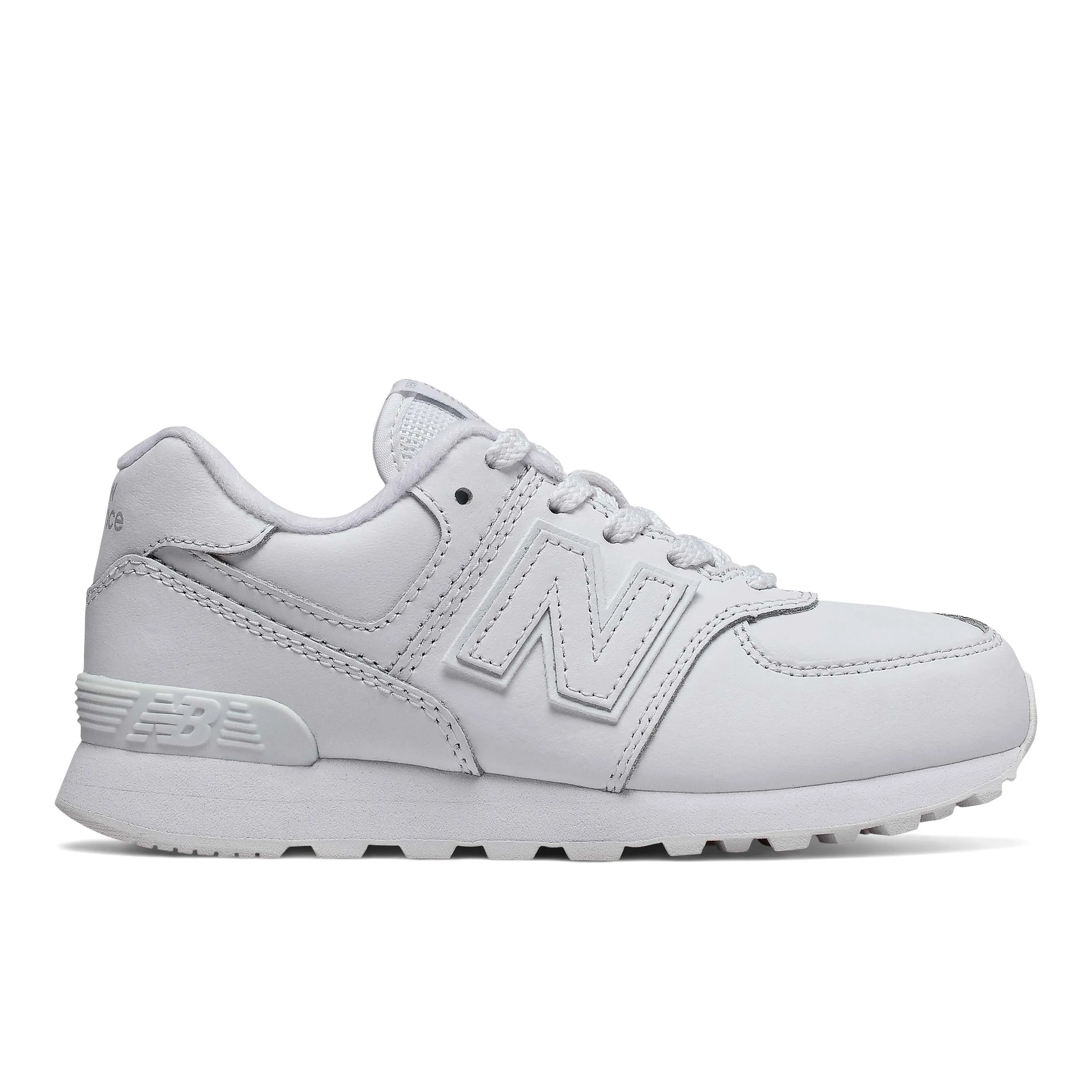 Zapatillas Urbanas Niño New Balance 574 Blanca