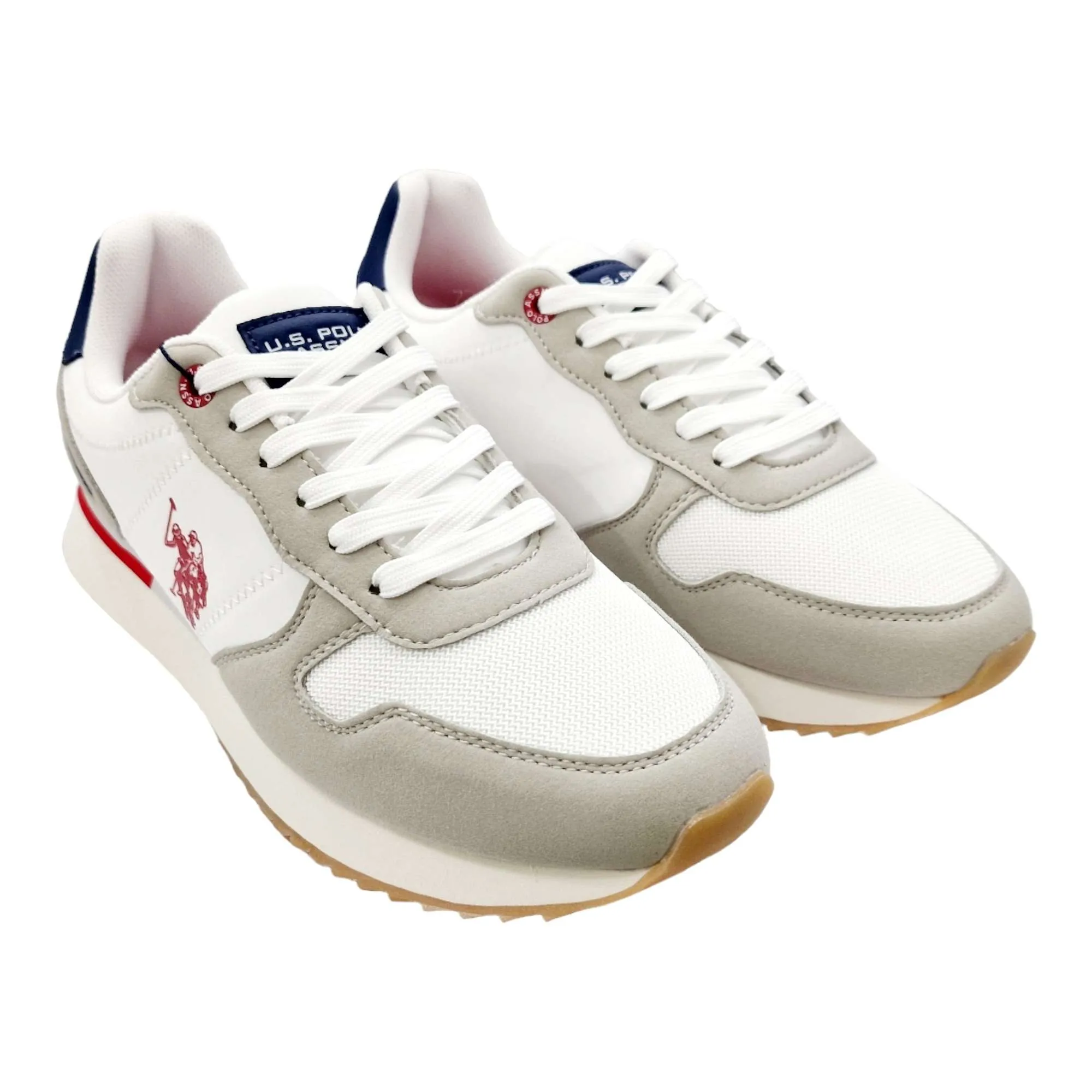 ZAPATILLAS US POLO ASSN HOMBRE BLANCA BLANCO