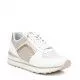 Zapatillas Xti 043008 blanca con detalles metalizados