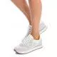 Zapatillas Xti 043787 blanca con detalles amarillos